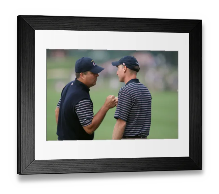 Framed Print : Kenny Perry & Jim Furyk Framed Print : Kenny Perry & Jim Furyk