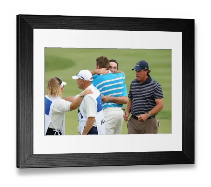 Framed Print : Oliver Wilson & Henrik Stenson Framed Print : Oliver Wilson & Henrik Stenson