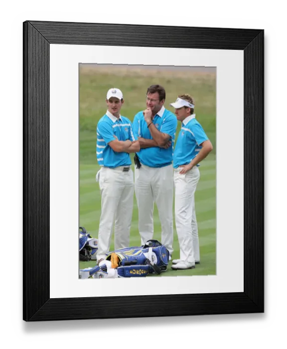 Framed Print : Faldo, Rose & Poulter Framed Print : Faldo, Rose & Poulter