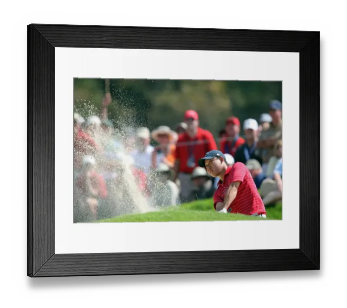 Framed Print : Anthony Kim On The 3rd Framed Print : Anthony Kim On The 3rd