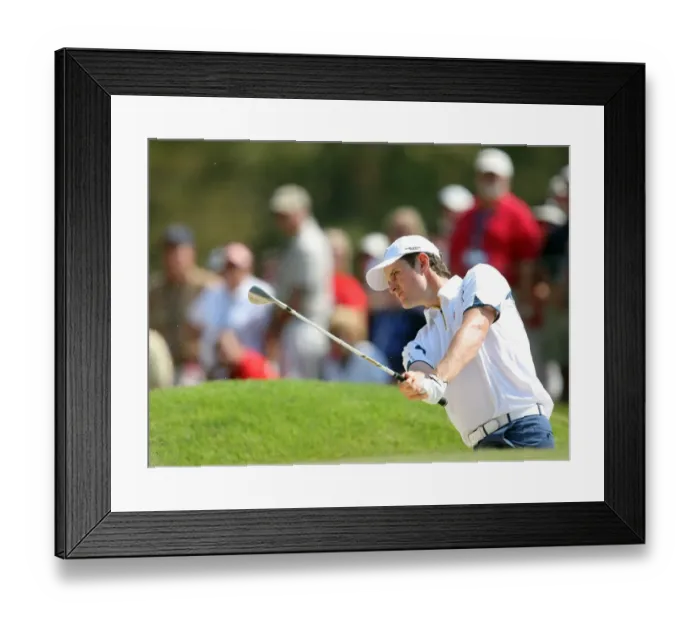 Framed Print : Justin Rose Plays Out Of 3rd Framed Print : Justin Rose Plays Out Of 3rd