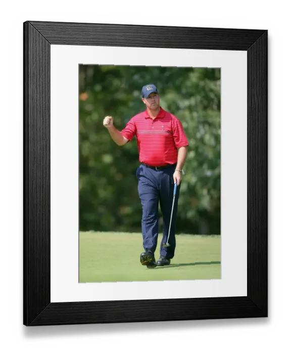 Framed Print : Boo Weekley Sinks Birdie On 3 Framed Print : Boo Weekley Sinks Birdie On 3