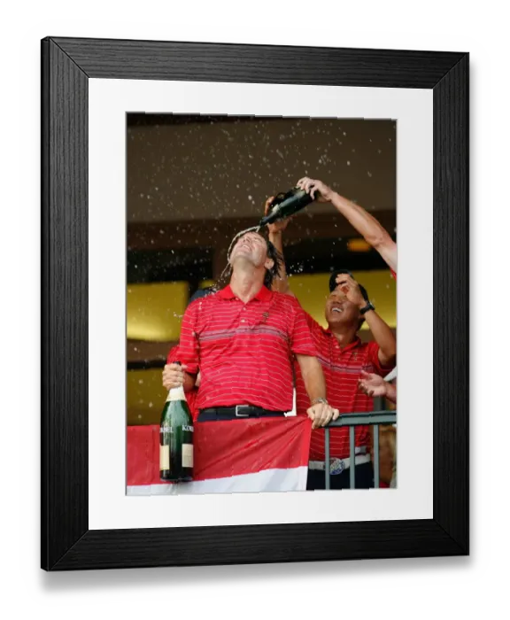 Framed Print : Paul Azinger & Anthony Kim Framed Print : Paul Azinger & Anthony Kim