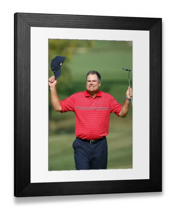 Framed Print : Kenny Perry Wins On 16th Framed Print : Kenny Perry Wins On 16th