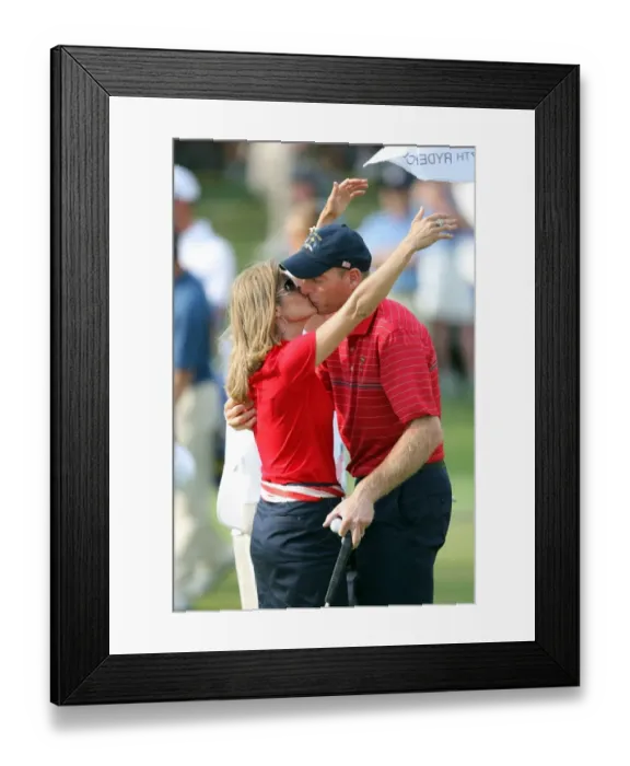 Framed Print : Jim & Tabitha Furyk Framed Print : Jim & Tabitha Furyk