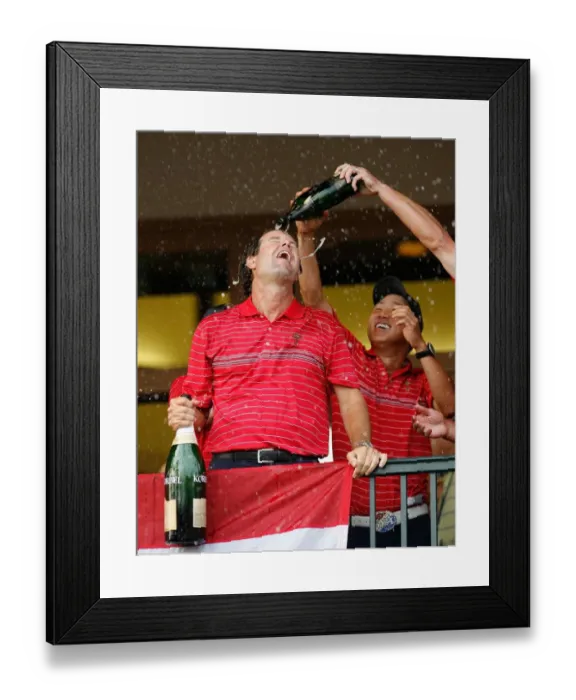 Framed Print : Paul Azinger & Anthony Kim Framed Print : Paul Azinger & Anthony Kim