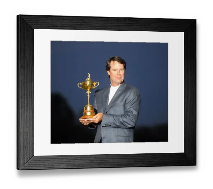 Framed Print : Paul Azinger With The Ryder Cup Framed Print : Paul Azinger With The Ryder Cup