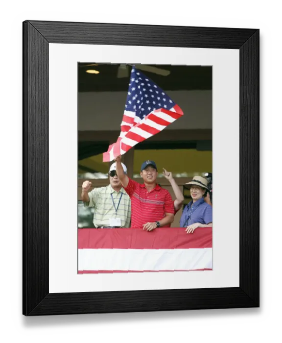 Framed Print : Anthony Kim, Parents, Paul & Miryoung Framed Print : Anthony Kim, Parents, Paul & Miryoung
