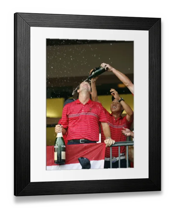 Framed Print : Paul Azinger & Anthony Kim Framed Print : Paul Azinger & Anthony Kim