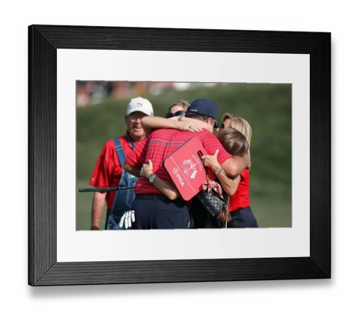 Framed Print : Kenny Perry & Family Framed Print : Kenny Perry & Family