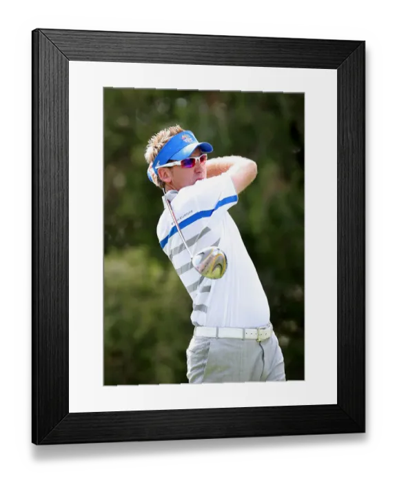 Framed Print : Ian Poulter