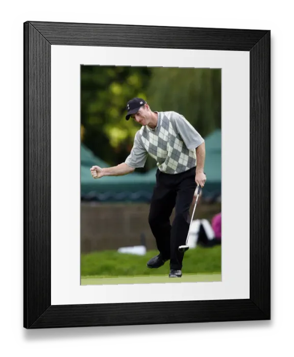 Framed Print : Jim Furyk 2006 Ryder Cup 2006 Ryder Cup The K Club