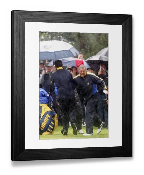 Framed Print : Lee Westwood & Darren Clarke Framed Print : Lee Westwood & Darren Clarke