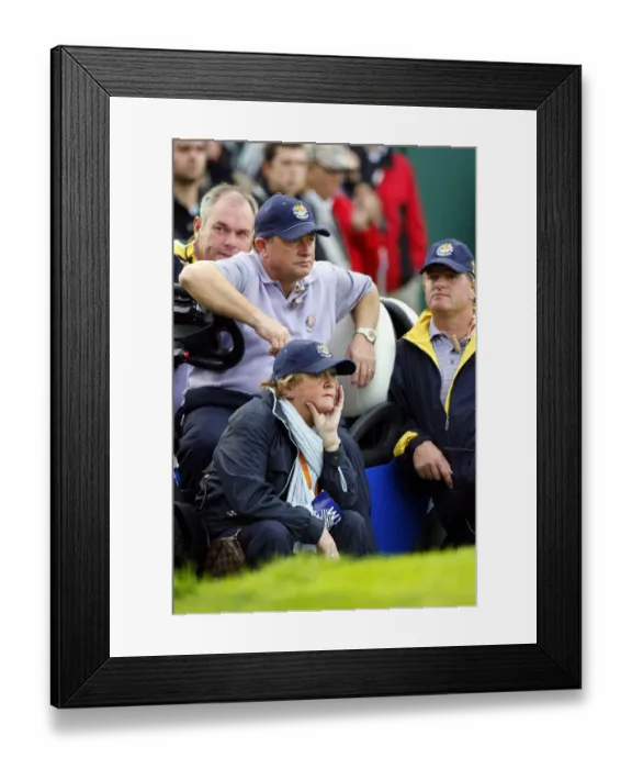 Framed Print : Ian Woosnam & Wife Glendryth Framed Print : Ian Woosnam & Wife Glendryth