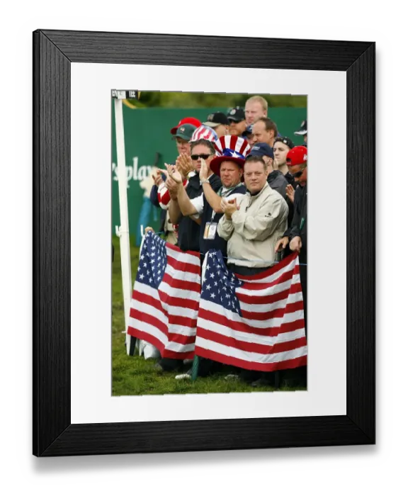 Framed Print : USAFans 2006 Ryder Cup 2006 Ryder Cup The K Club Framed Print : USAFans 2006 Ryder Cup 2006 Ryder Cup The K Club
