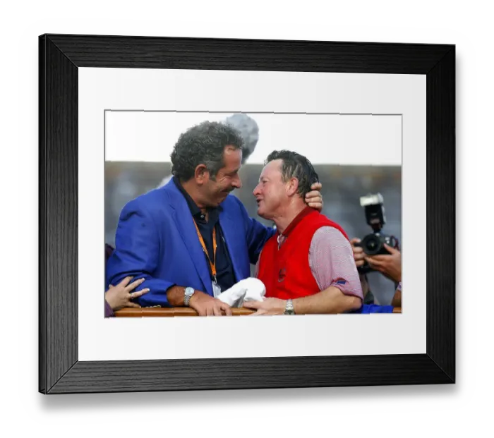 Framed Print : Sam Torrance & Ian Woosnam Framed Print : Sam Torrance & Ian Woosnam
