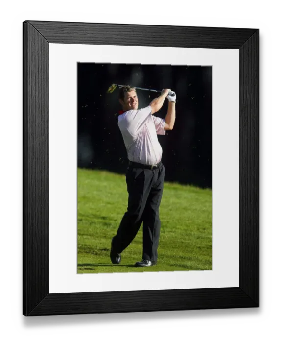 Framed Print : Lee Westwood Framed Print : Lee Westwood