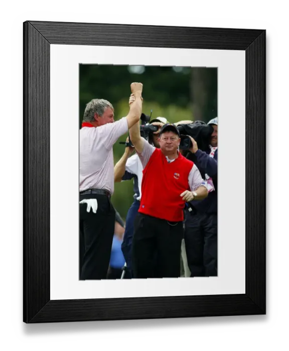 Framed Print : Ian Woosnam & Darren Clarke Framed Print : Ian Woosnam & Darren Clarke