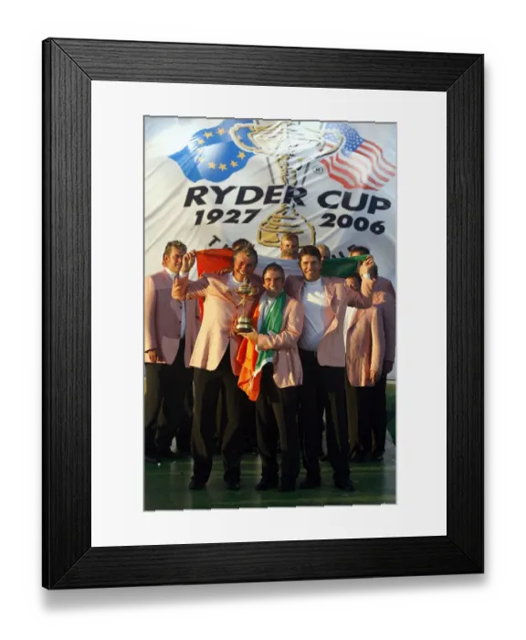 Framed Print : European Ryder Cup Team Framed Print : European Ryder Cup Team