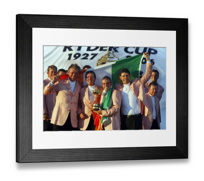 Framed Print : European Ryder Cup Team Framed Print : European Ryder Cup Team