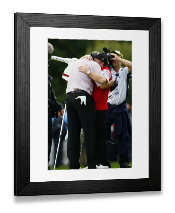Framed Print : Ian Woosnam & Darren Clarke Framed Print : Ian Woosnam & Darren Clarke