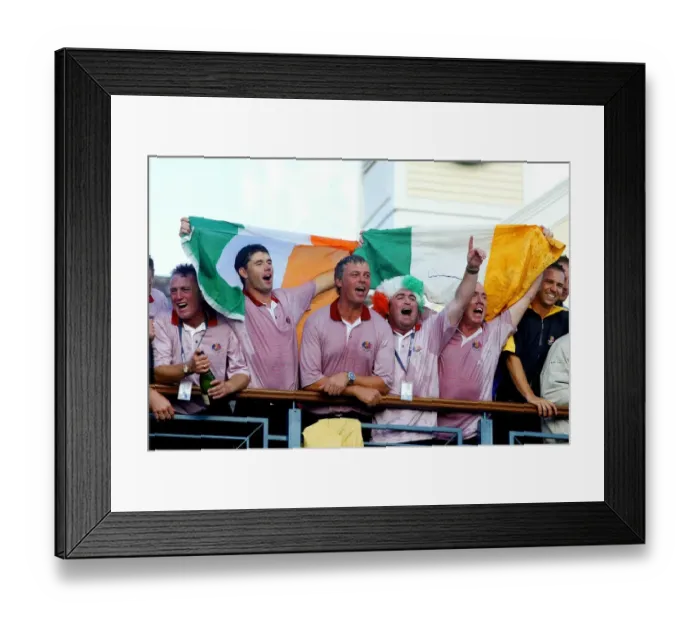 Framed Print : Padraig Harrington & Darren Clarke Framed Print : Padraig Harrington & Darren Clarke