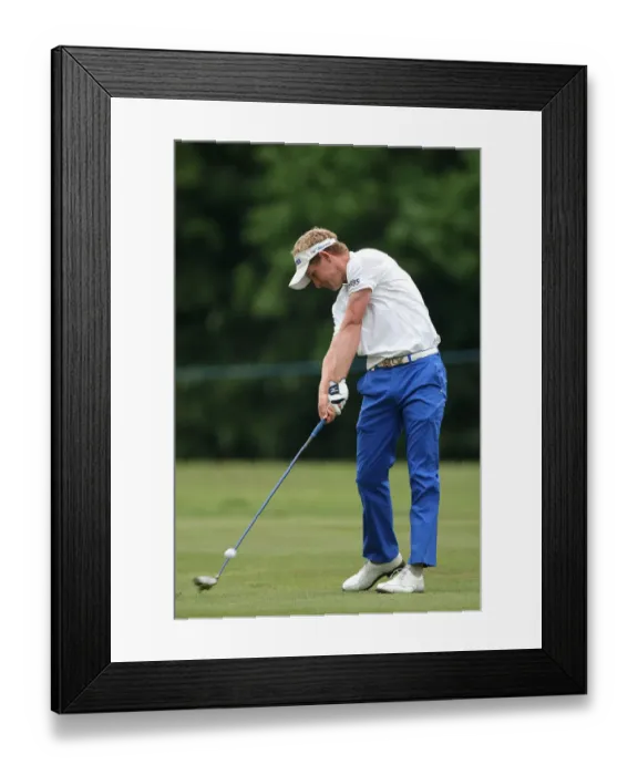 Framed Print : Luke Donald