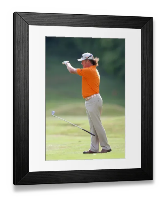 Framed Print : Jimenez Throws His Club In Disgust