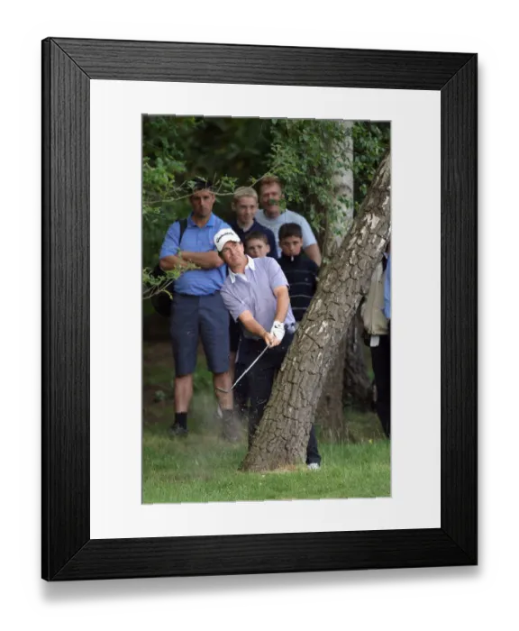 Framed Print : Miles Tunnicliff In Trouble On 4th Framed Print : Miles Tunnicliff In Trouble On 4th