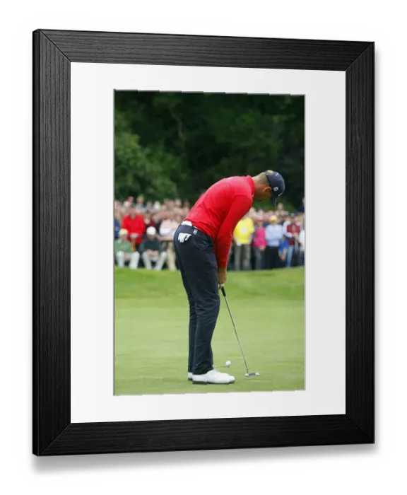 Framed Print : Robert Karlsson Misses Put