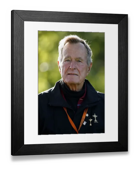 Framed Print : George Bush Framed Print : George Bush