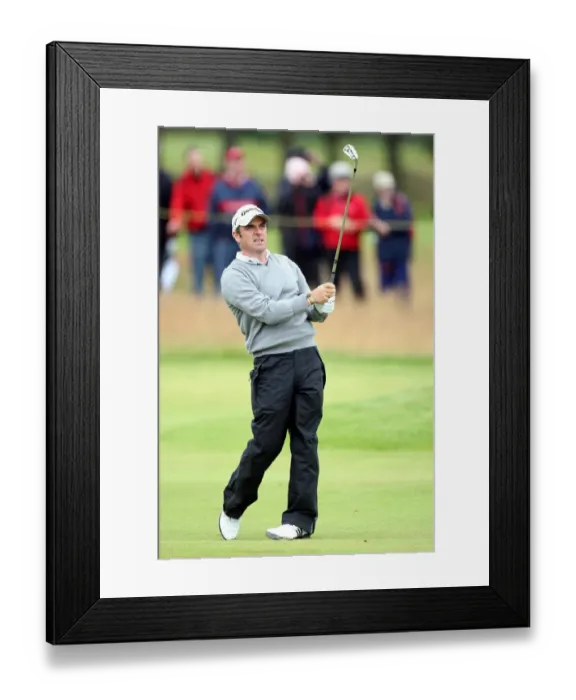 Framed Print : Paul Mcginley On The 11th Framed Print : Paul Mcginley On The 11th
