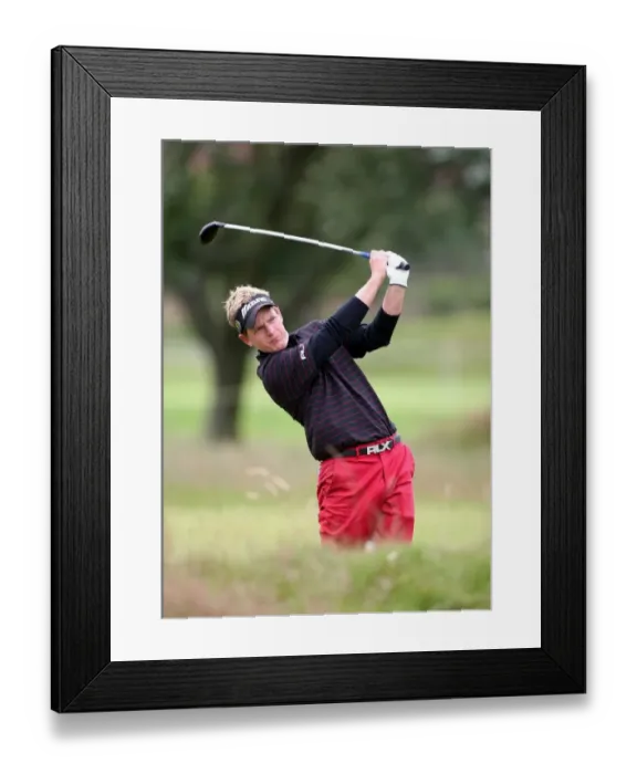 Framed Print : Luke Donald