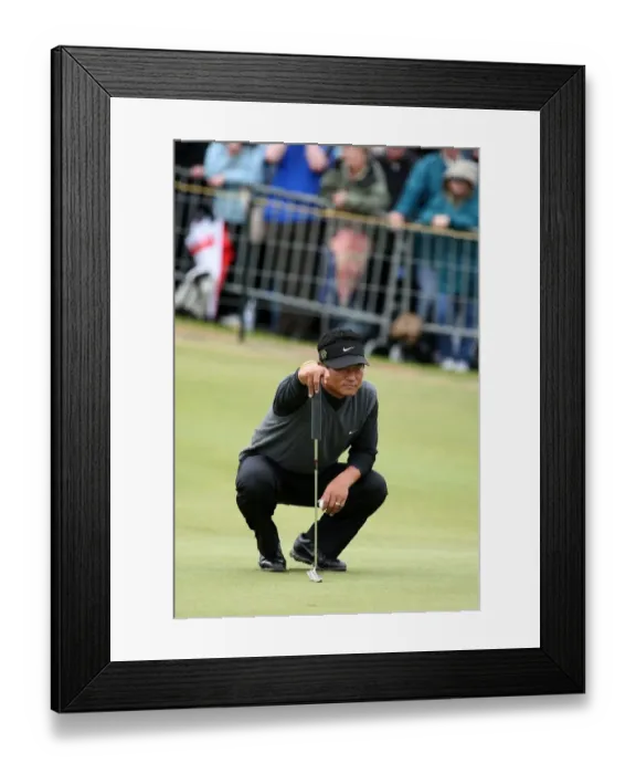 Framed Print : K J Choi South Korea The Open Championship Carnoustie