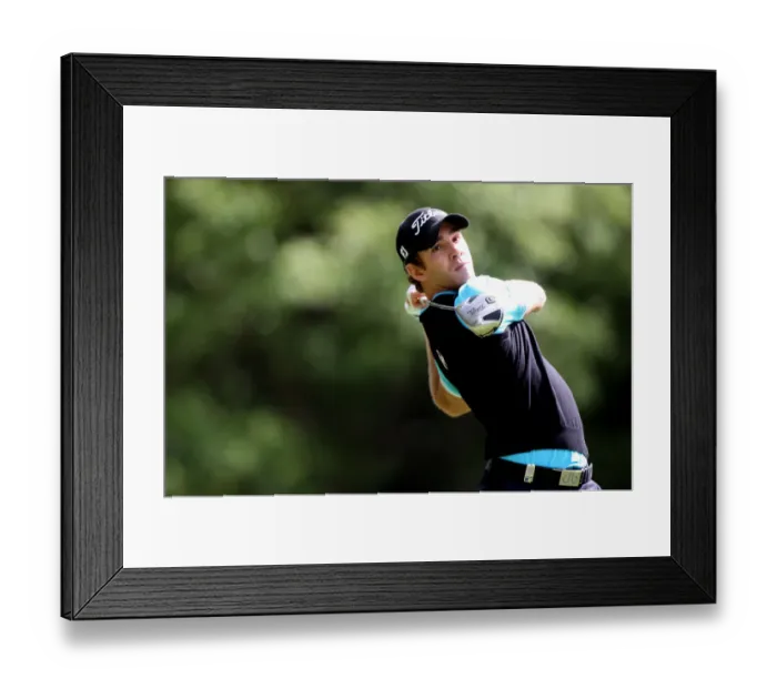 Framed Print : Tano Goya Argentina Bmw PGA Championship 2009 Wentworth Club
