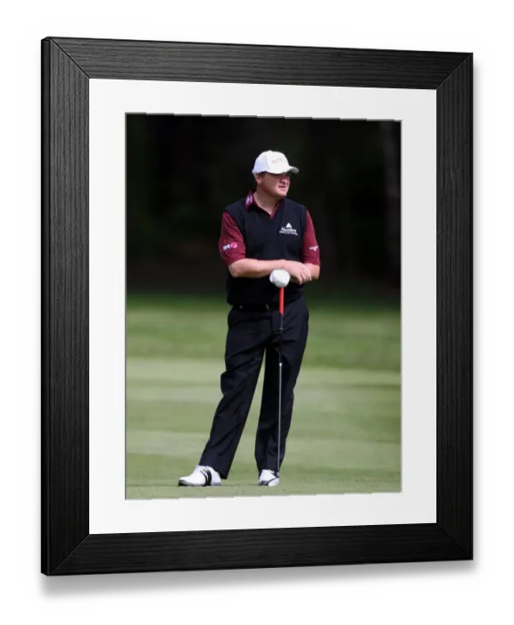 Framed Print : Paul Lawrie Framed Print : Paul Lawrie