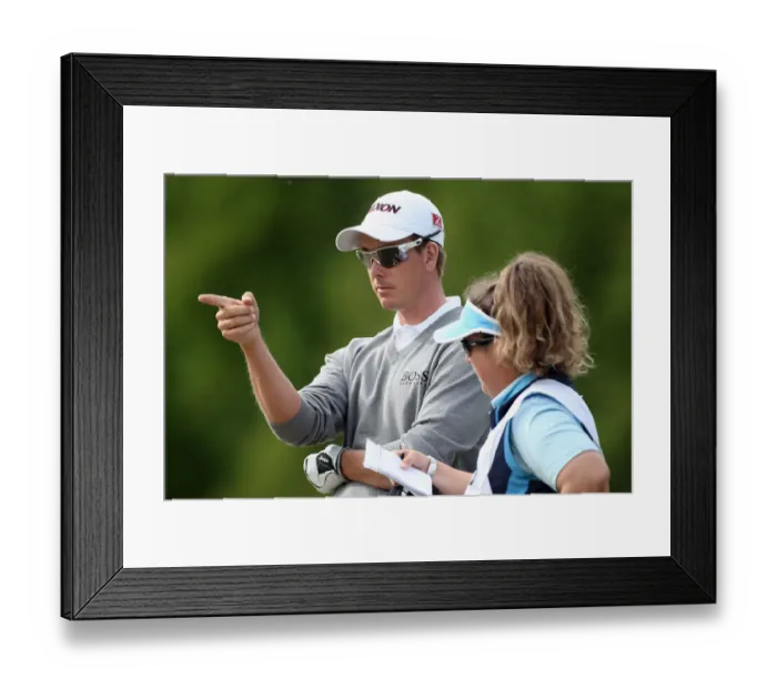 Framed Print : Henrik Stenson Framed Print : Henrik Stenson