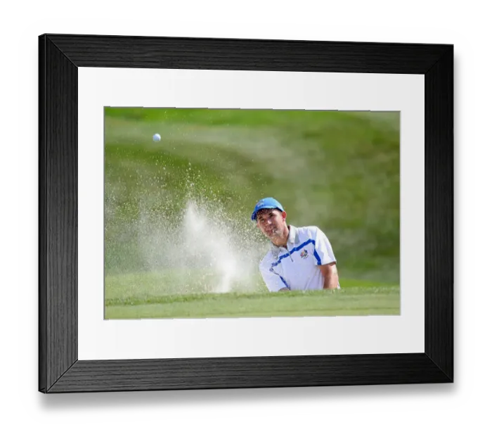 Framed Print : Padraig Harrington On The 17th Framed Print : Padraig Harrington On The 17th