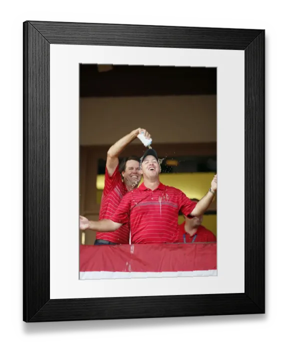 Framed Print : Boo Weekley & Paul Azinger Framed Print : Boo Weekley & Paul Azinger