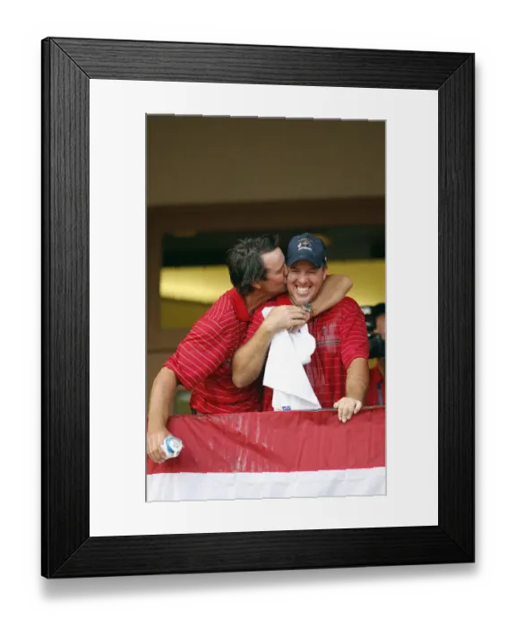 Framed Print : Boo Weekley & Paul Azinger Framed Print : Boo Weekley & Paul Azinger