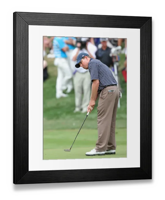 Framed Print : Justin Leonard