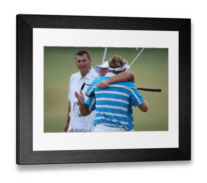 Framed Print : Graeme Mcdowell & Ian Poulter
