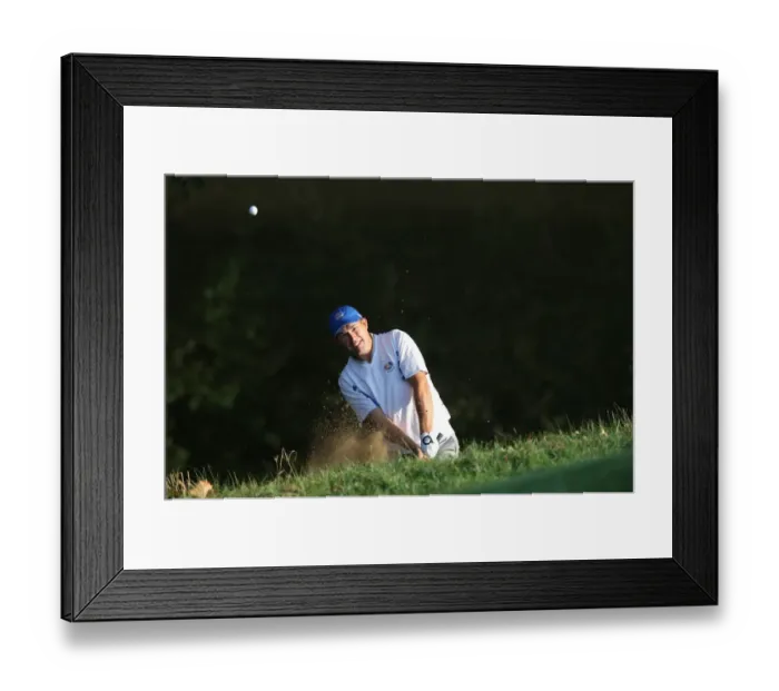Framed Print : Padraig Harrington On The 3rd
