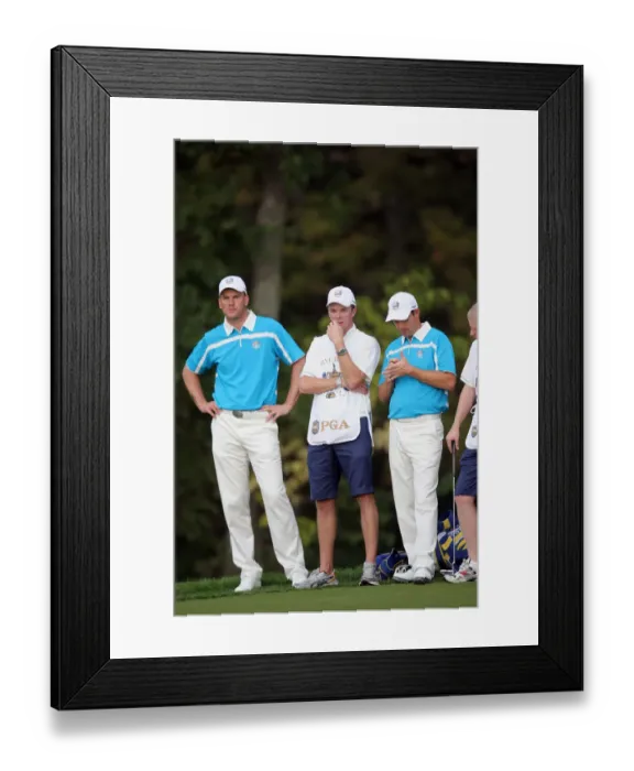 Framed Print : Robert Karlsson & Padraig Harrington Framed Print : Robert Karlsson & Padraig Harrington