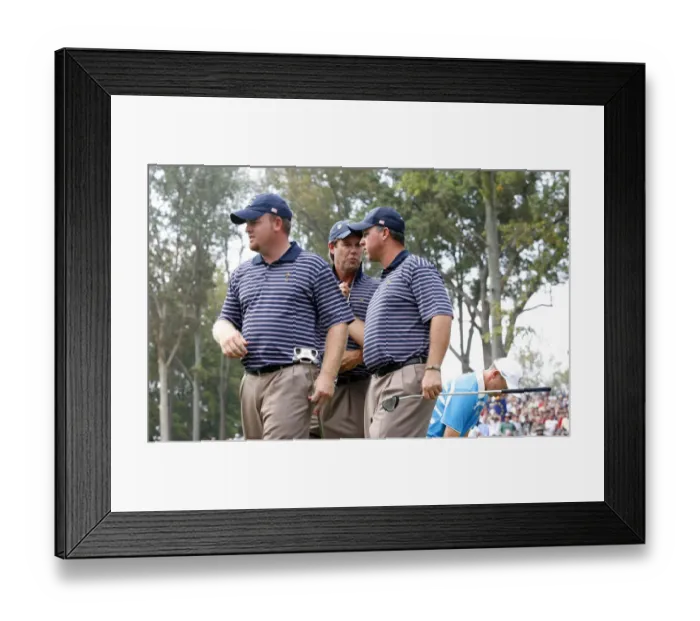 Framed Print : Azinger, Boo Weekley & Jb Holmes