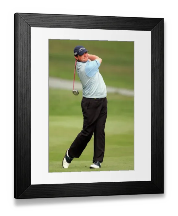 Framed Print : Paul Lawrie Framed Print : Paul Lawrie