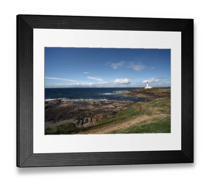 Framed Print : Turnberry Light House Framed Print : Turnberry Light House