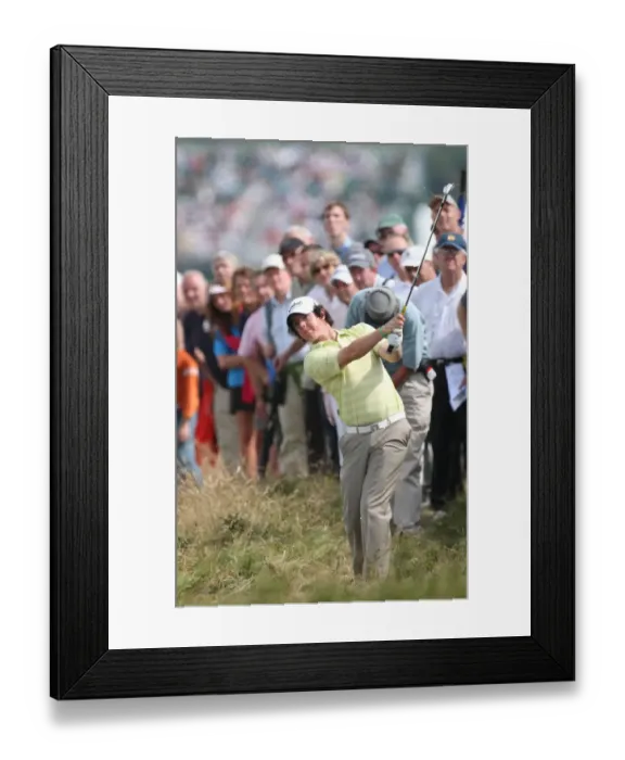 Framed Print : Rory Mcillroy On The 8th Framed Print : Rory Mcillroy On The 8th