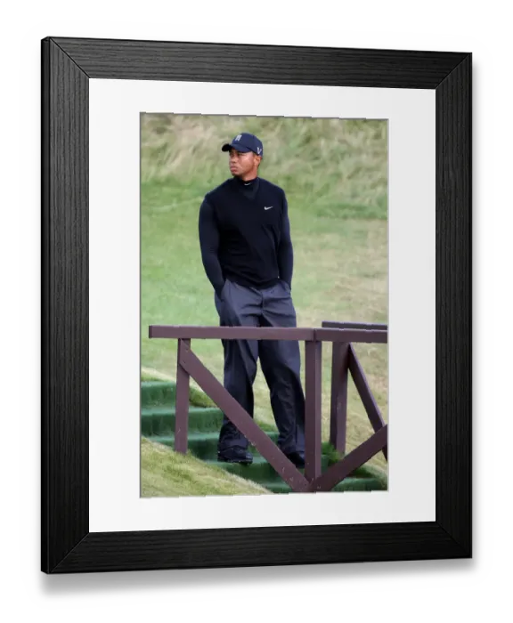 Framed Print : Tiger Woods Walks Off 16th Framed Print : Tiger Woods Walks Off 16th