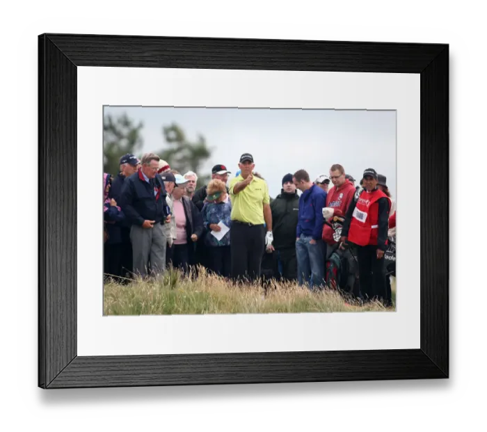 Framed Print : Tom Lehman In Trouble On 7th Hole